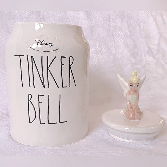 Rae Dunn Disney Tinkerbell Canister - Picture 2 of 5